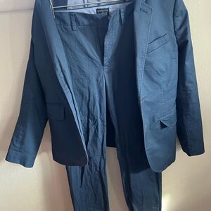 J crew Thompson Suit Blazer and Pants Set - Navy Blue